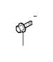 View Turbocharger Oil Line Bolt Full-Sized Product Image