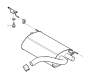Image of Exhaust Muffler (Rear) image for your 2009 Volvo XC60   