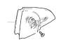 View Door Mirror Housing Screw Full-Sized Product Image