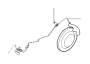 View Brake Hose. Brake Line with Connections. (Left) Full-Sized Product Image
