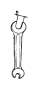 View Open End Wrench. GCP Open End SPANN. Full-Sized Product Image