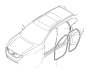 Image of Door Seal (Front) image for your 2023 Volvo V60   