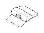 Image of Seat Cover (Right, Rear, Interior code: EL01, EL0Z, F100, F101, FL01, FL0Z) image for your 2009 Volvo S60