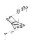 View Suspension Sway Bar Link Bolt. Flange Screw. Full-Sized Product Image