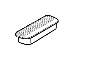 Image of Lens. Sunvisor. (CA). (US). image for your 2008 Volvo V70