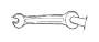 View Open End Wrench. GCP Open End SPANN. Full-Sized Product Image