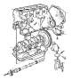 Image of Bracket. B17. B19. B21. B23. (Right). Engine with Fittings. image for your 2024 Volvo S60   
