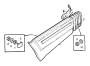 View End piece, left Full-Sized Product Image