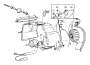 View Fan Shroud. COMBU. Heater Unit. 1348666, 1370420. (Right). FAN SHROUD, RIGHT  Full-Sized Product Image
