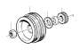 Image of Engine Crankshaft Pulley image for your 2003 Volvo C70