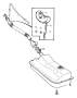 View GCP Clamp. Carburetor. DSL. F.I. Fuel Tank and Connecting Parts. Full-Sized Product Image