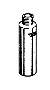 Image of Touch up Pen. Code. Ivory. Paint. (EU), (OS). (White, Colour code: 603:). 2x9 ml. 603. image for your Volvo