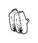 View Disc Brake Pad Retaining Clip Full-Sized Product Image