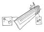 View End piece, left Full-Sized Product Image 1 of 5