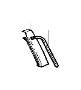 View Drip moulding, right Full-Sized Product Image