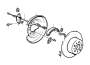 View Parking brake cable, left Full-Sized Product Image