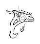 Image of GCP Safety Catch. Body Frame. Bonnet. Hood Lock. Not included in Complete Body. image for your 1989 Volvo 760