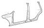 View Pillar. Repair Parts, Body Side. Service version. (Right, Rear). REAR PILLAR, RIGHT Full-Sized Product Image 1 of 2