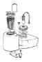 Image of Back Glass Washer Pump. Back Glass Washer Pump. image for your 1998 Volvo V70   