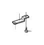 View Bracket, rear Full-Sized Product Image