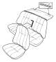 Image of Upholstery image for your 1989 Volvo 760