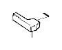 View Headlight Washer Nozzle (Left, Right) Full-Sized Product Image