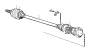 View CV Axle. DRIVE SHAFT        Full-Sized Product Image