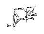 Image of Bracket image for your 2008 Volvo V50