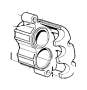 View Brake caliper, right Full-Sized Product Image