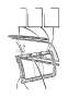 View GCP Trim moulding. Windscreen drainage. Windshield, Window and Door Windows. (Rear, Lower) Full-Sized Product Image 1 of 2