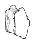 View Disc Brake Pad Set (Front) Full-Sized Product Image