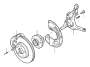 Image of Flange Screw. AWD. Cote auvent g. Service Kits. Spring Suspension. (Hjulhus vf 20ts, Left, Right, Front). 2WD. Wheel Brake. image for your Volvo 850