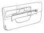 View Cover panel, R,h. black Full-Sized Product Image 1 of 3