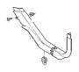 View Door Sill Plate Clip (Left, Right, Grey, Dark, Parts For Cars with Interior codes; CODE 3471, 3571, 3671, 3771, 3871, 3875, 3971, Parts For Cars with Interior codes; CODE 3471, 3571, 3671, 3771, 3871, 3875, 3971) Full-Sized Product Image