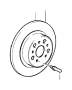 View Disc Brake Rotor (Rear) Full-Sized Product Image 1 of 3