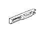 View GCP Clip. Emblems. Trim mouldings. (Right, Green) Full-Sized Product Image 1 of 2