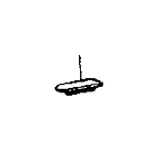 View Roof Drip Molding Cap (Right) Full-Sized Product Image