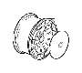 Image of Wheel Equipment. &quot;Carme&quot;. Accessories. 5 Screw Holes. (6.5x16&quot;, Aluminum, Alloy) image for your Volvo S40  