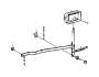 View Guide casing. Door Parts. (Right, Front, Rear, Blue) Full-Sized Product Image 1 of 8