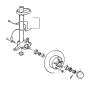Image of Spring strut, left image for your 1998 Volvo