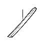View Windshield pillar, left Full-Sized Product Image 1 of 7