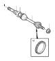 View Axle shaft, exch Full-Sized Product Image 1 of 1