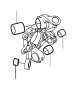 View Suspension Control Arm Bushing (Left, Right, Rear, Outer) Full-Sized Product Image
