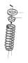 View Spacer. Suspension. 2WD. (Rear, Upper) Full-Sized Product Image