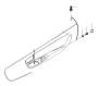 Image of Door Interior Trim Panel Cap (Front, Rear, Grey) image for your 2006 Volvo