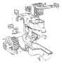 View HVAC Recirculation Door Actuator Lever Full-Sized Product Image