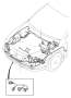 Image of Wiring Harness. Engine Compartment. MAN.TRANS. (Front). To disassemble Cable. image for your 2010 Volvo XC60   