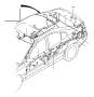 Image of Wiring Harness. Cable Harness. Roof and Doors. (Rear). For Vehicles with. image for your Volvo V70  