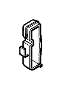 View Fuel Filler Door Clip (Outer) Full-Sized Product Image