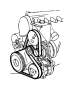 View Auxiliary Belt Drive. Auxiliary aggregate Suspension. Diesel. Without A.C. Full-Sized Product Image 1 of 1